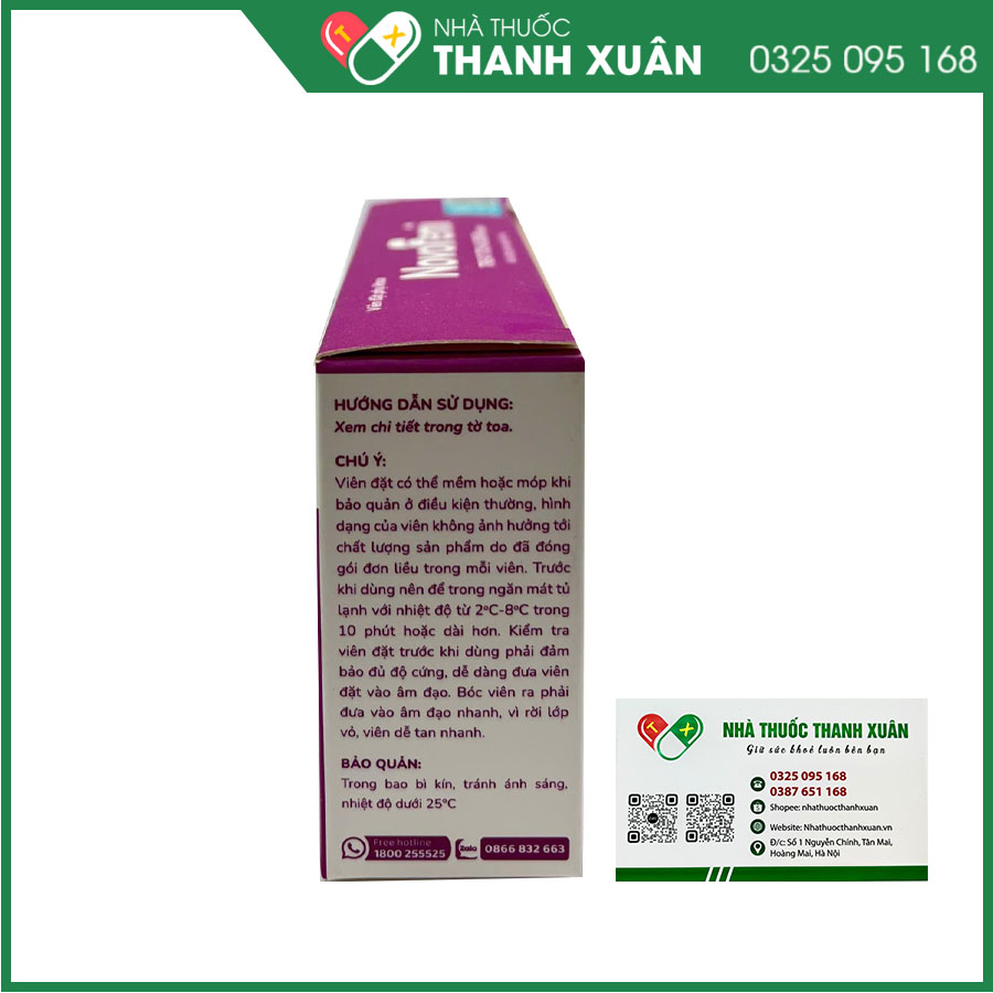 NovoFemi treat itch &amp; odor suppo giảm ngứa rát âm đạo